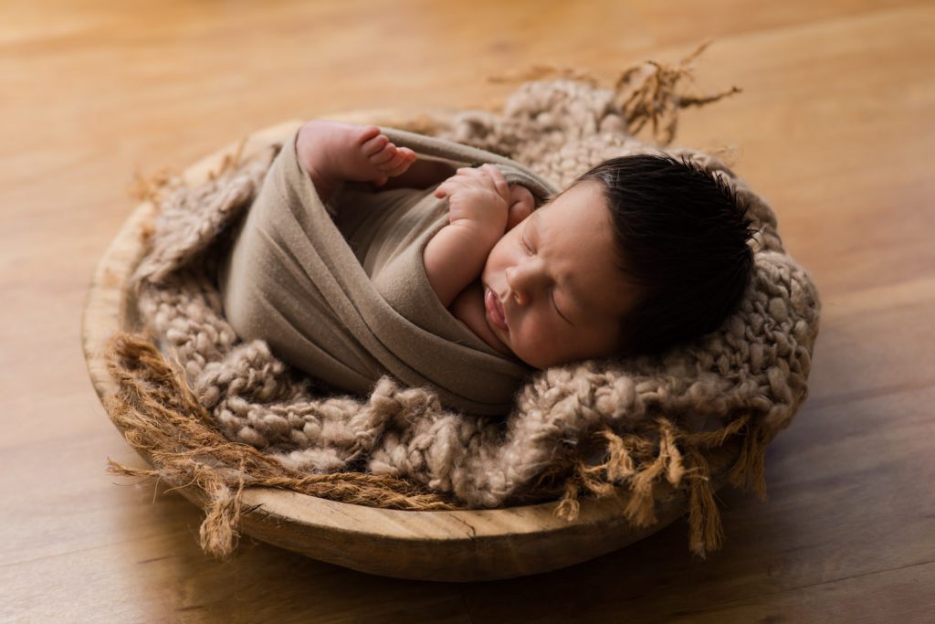 Babyfotos zu Hause zu dunkel